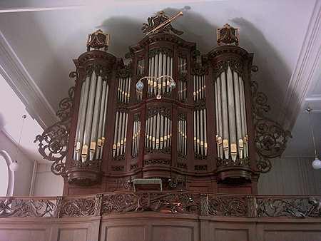 Warffum 180 H.H. Freytag 1812 Sebastiaankerk Kerkstraat Pedaal M. Spiering en Wijning BV 1932 Restauratie HW door gebr.