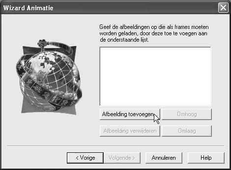 Bijlage Animation Shop 3 7 U kunt nu aangeven welke