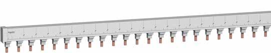 Hulpelementen en toebehoren Combinatierails voor C60BP (UL489) IEC Deze combinatierails mogen alleen worden gebruikt met C60BP vermogenschakelaars.