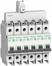 C60BPR UL 489, CSA, IEC en CCC gecertificeerd, UL 489 prestaties: tot 35 A in 480Y/277V en tot 63 A in 240 V, Nieuw geoptimaliseerd ontwerp en kleinere voetafdruk: elk tot 35 A, zowel voor 480Y/277 V