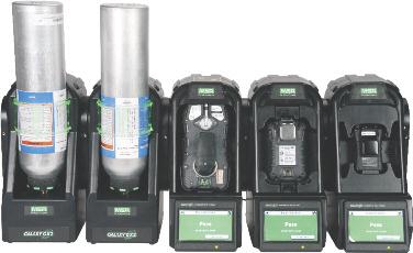 ALTAIR serie gasdetectors GALAXY GX2 Geautomatiseerd testsysteem Deze eenvoudig te gebruiken geautomatiseerde, krachtige testbank kan als standalone unit of als geïntegreerd detectorbeheersysteem