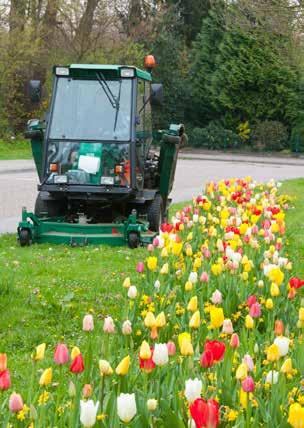 En ieder bloembollenmengsel heeft weer een eigen instelling! En dan is natuurlijk ook de grondsoort een bepalende factor voor het wel of niet slagen van een machinale beplanting!