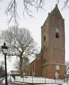 Eenum Fransum C3 De kerk is in de 12 e eeuw ge bouwd, de toren in 1701. Het interieur bevat een aantal interessante stukken, waaronder de preekstoel uit 1654.