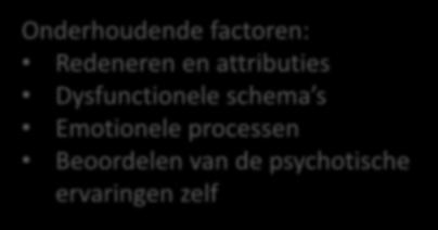 factoren: Redeneren en attributies