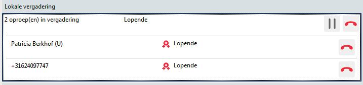 .2. EEN GESPREK DOORVERBINDEN Wil je een gesprek doorverbinden naar een collega, dan volg je deze stappen:.