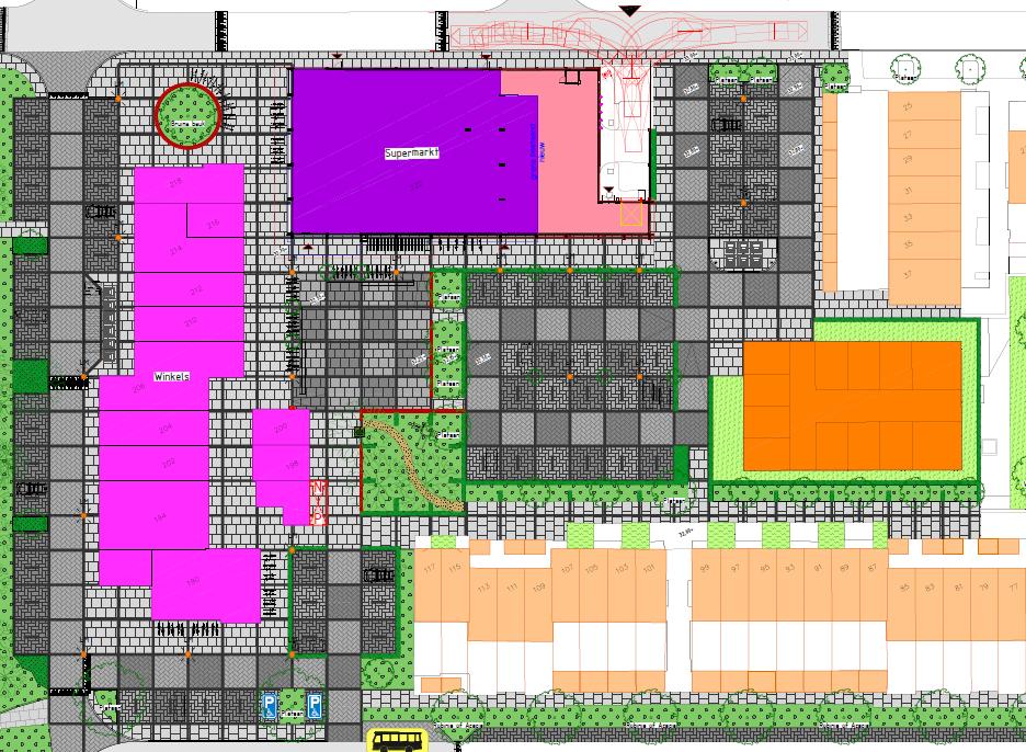 Inrichtingsplan Supermarkt Uitbreiding