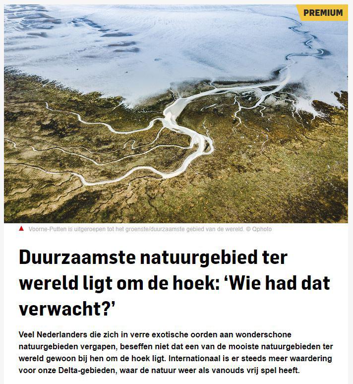 4 2 Communicatieaanpak Kernboodschap: Westvoorne is samen met Goeree-Overflakke, Veere en Schouwen-Duiveland, vanwege de ongerepte, beleefbare natuur, de grote biodiversiteit en het