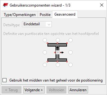 Hierdoor wijzigt de positie van het frame niet als de hoogte van het frame wordt aangepast. 3.