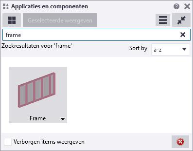 Bestaande modellen Om één of meerdere gebruikerscomponenten te gebruiken in een ander bestaand model, moet u de gebruikerscomponent(en) vanuit het huidige model exporteren en vervolgens in het