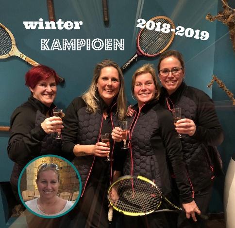 Kampioenen Winter Outdoor Competitie 2018-2019 TV de Kienehoef Proficiat!