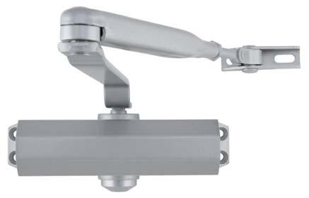 Overhead Positioned Door closer DCL 11 StarTec 11 ta ec Tested to EN 114 Tested to confirm with CE requirements Hydraulic latching action valve adjustable Closing speed valve adjustable Suitable for