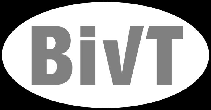vermenigvuldigd worden. BivT secretariaat Koningstraat 75a (achter) 1941 BB Beverwijk Telefoon: 0251-222210 E-mail: info@bivt.