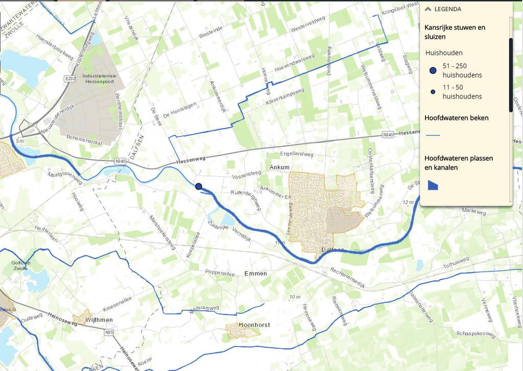 WATERKRACHT BIJ STUW VECHTERWEERD DALFSEN In de Overijsselse Vecht liggen diverse stuwen.