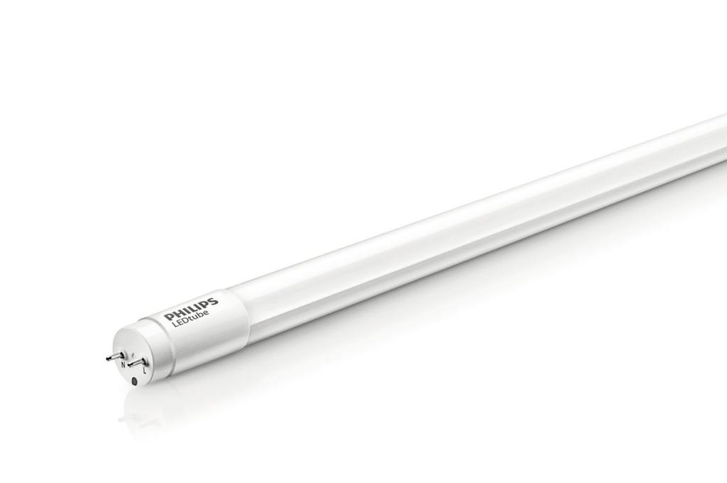 LED lampen en buizen» LED tubes» CorePro LEDtube (EM/MAINS) CorePro LEDtube (EM/MAINS) De CorePro LEDtube is een betaalbare LED-oplossing gemaakt van glas, geschikt voor vervanging van T8