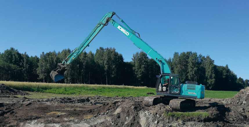 Meer dan alleen een graafmachine Alles voor een perfecte aflevering en optimale service KOMEXS Kobelco s