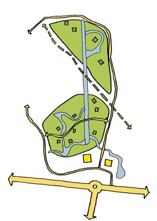 Intermezzo Luchtfoto van het landgoed Waterelement met bebouwing eraan De Noordzoom in Lelystad Landgoed de Noordzoom is een nieuw landgoed aan de noordkant van Lelystad.