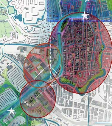 De architectuur en de inrichting van de buitenruimte staat in