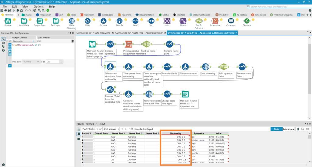 Alteryx Opschonen