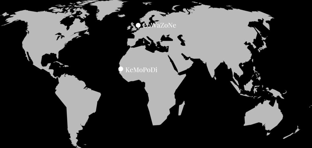 LoWaZoNe (4 gemeenten in België) & KeMoPoDi (3 gemeenten in