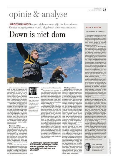 Voorlezen, voorleven De Standaard, Ma. 25 Mar.