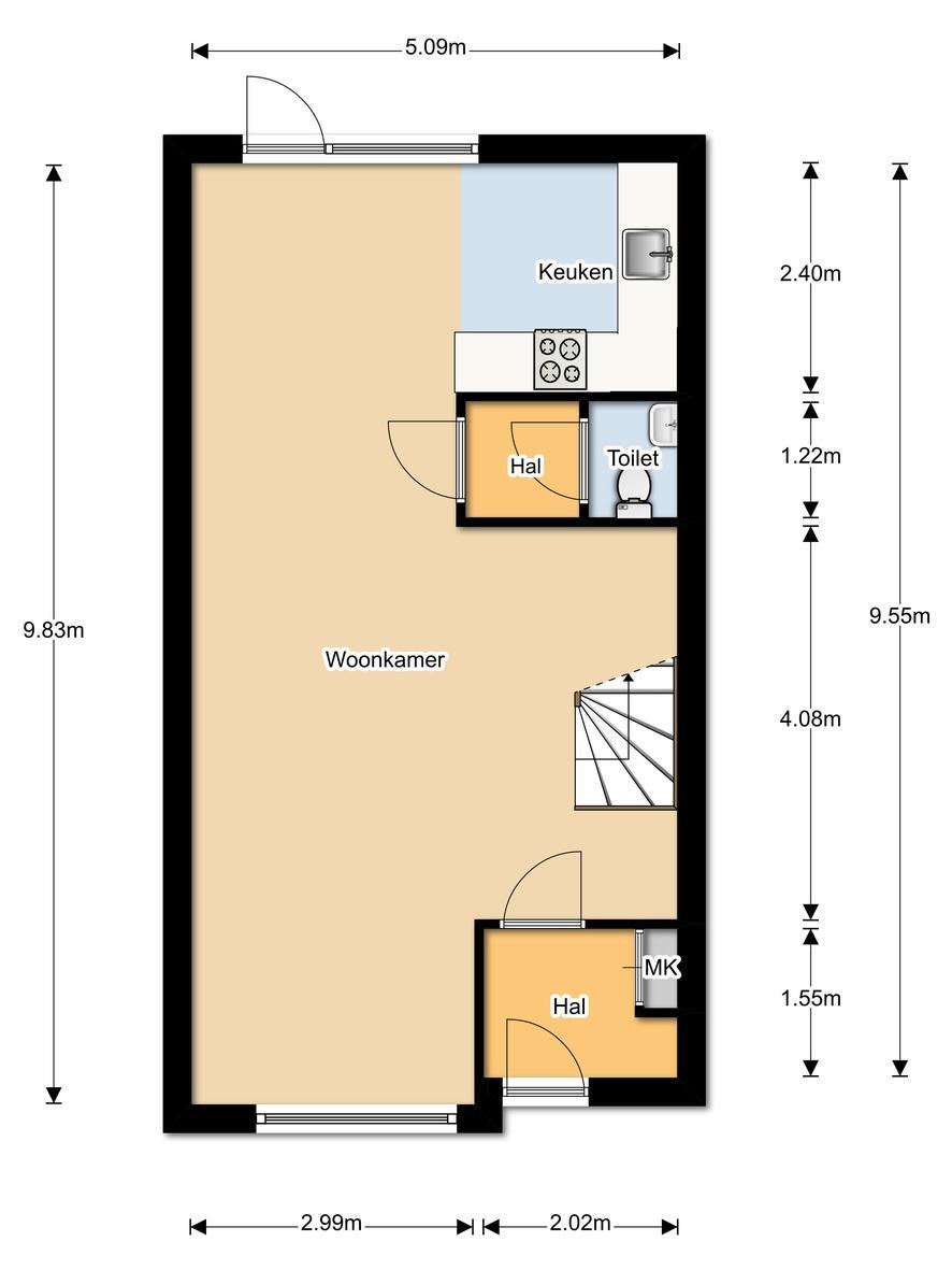 Aan deze plattegrond kunnen geen rechten worden ontleend.