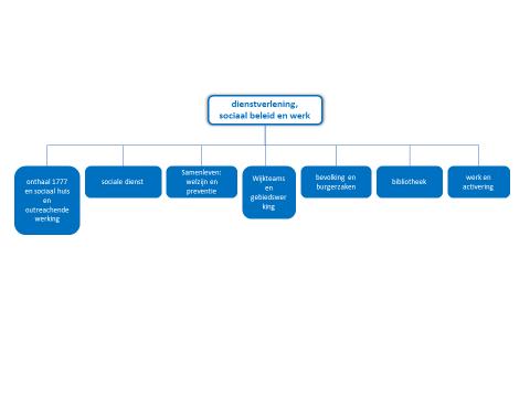 Deelorganogram Cluster