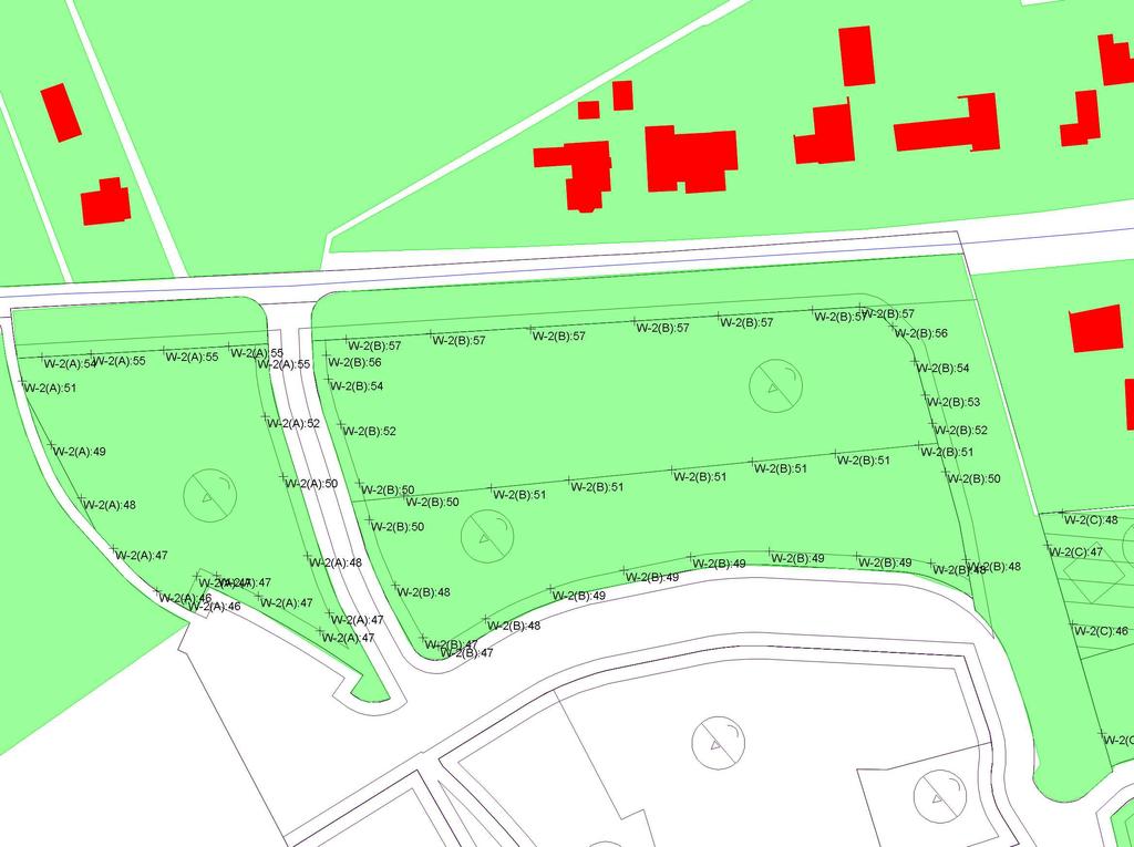 SAB, Arnhem project opdrachtgever Groot Agteveld (90919) Gemeente Leusden objecten + + bodemabsorptie bebouwing rijlijn waarneempunt gevel waarneempunt vrij omschrijving overzichtstekening 3