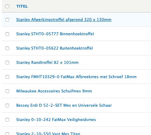 12. Bekijk eens een node naar keuze. De taxonomie werkt ook perfect. 3. VOORBEREIDINGEN BIS 1.