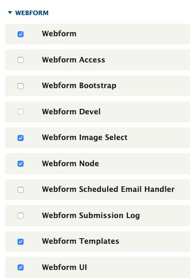 LES 4 1. WEBFORM INLEIDING Webform is een zeer knappe module. De interface is zeer overzichtelijk en de het geheel is zeer goed gedocumenteerd.