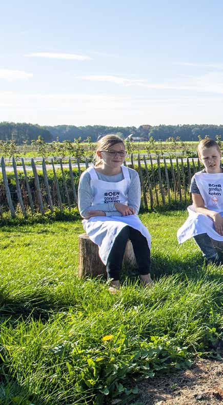 Op maar liefst twaalf locaties in Drenthe kookten kinderen gezamenlijk een gezonde maaltijd met ingrediënten van de boerderij. Ook hebben we met de kookwedstrijd Kindermenu 2.