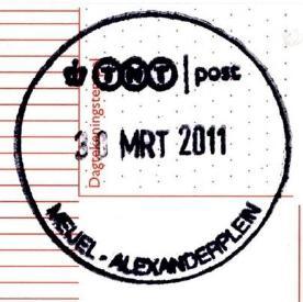Status 2007: Postagent Nieuwe Stijl