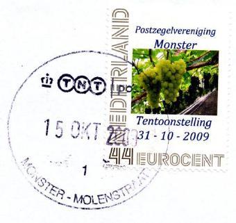 ; met dank aan Jos Boon voor de afdruk van 15 OKT 2009 MONSTER -