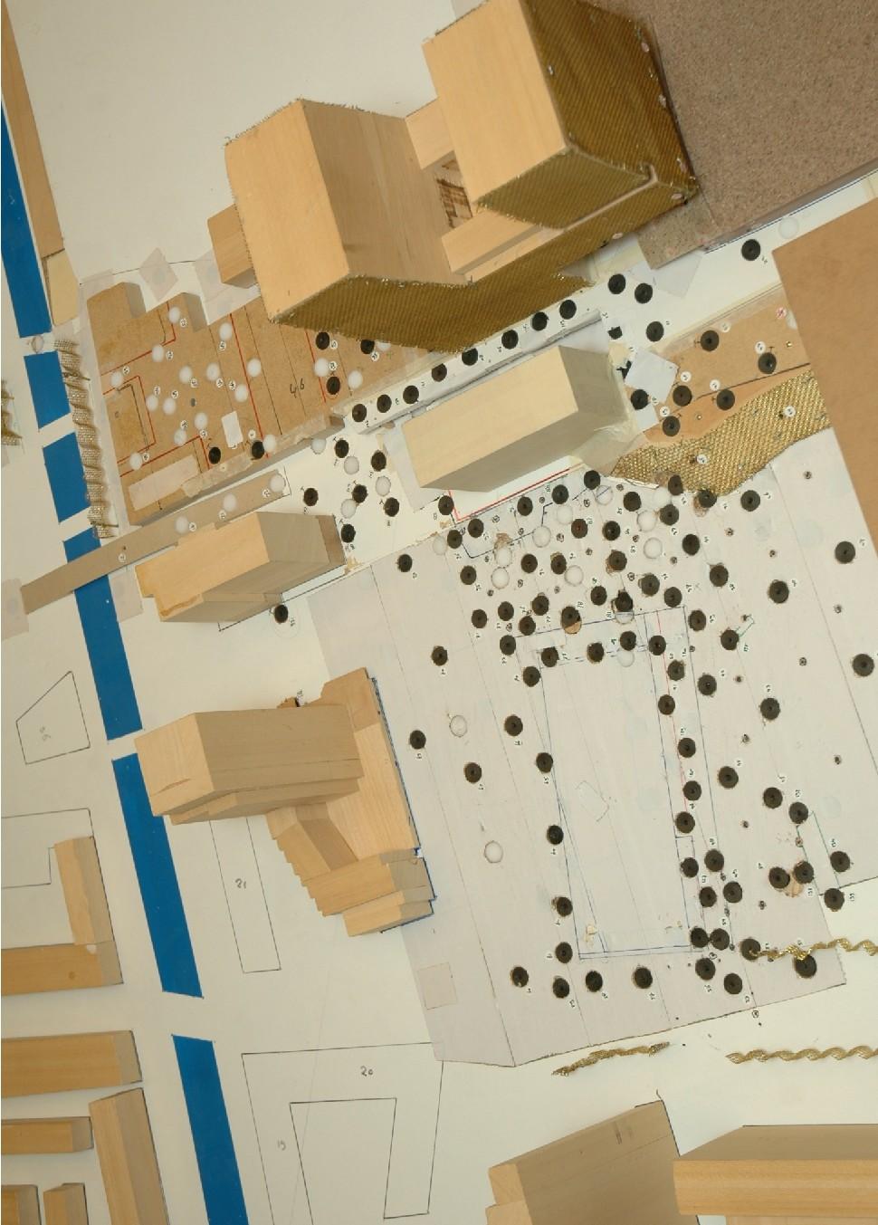 BIJLAGE 2 Variant 1 Sypesteyn NH-hotel Jaarbeursplein Forum Stadskantoor Stationsplein west OV-Terminal Beatrix Theater OV-Tramhalte Graadt van Roggenweg zonder geplande bebouwing hotel / casino