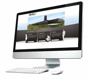 We spire at www.duco.eu SERVICE PLEASE De R&D afdelg van Duco ontwikkelt en test contu nieuwe oplossgen en maakt daarbij gebruik van de meest geavanceerde technologie.