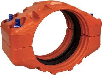 Victaulic -koppeling voor HDPE-pijp met dubbele groef Style 90 19.09-DUT 1" IPS & 50 ISO 20 36" IPS & 500 900 ISO 1.