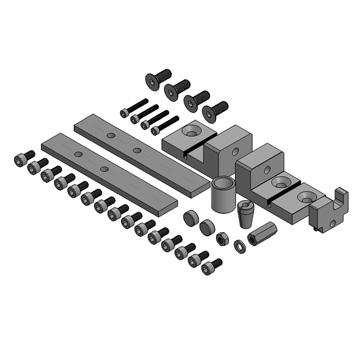 6295 690-006 Idem RAL 9010 zuiver wit 6,0 6295 688-55 Alu afdekprofiel voor spandraadsysteem