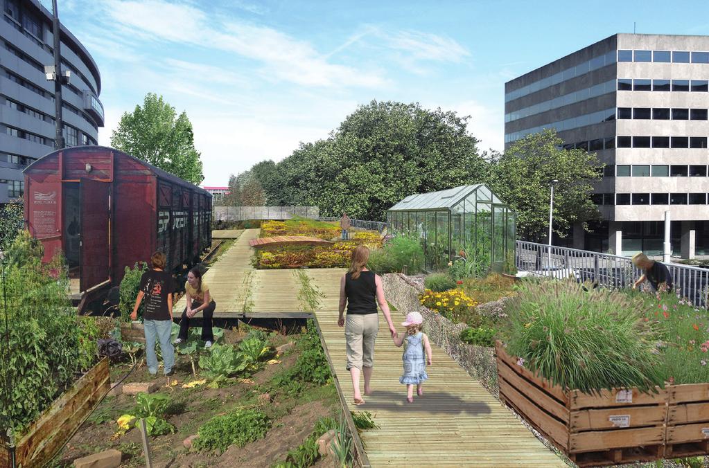 OPENING HOFBOGENPARK 2022 spoorwegattributen en moestuinen langs het park En daarmee verklaar ik het nieuwe HofbogenPark, een groene parel voor wijk en stad en een schoolvoorbeeld van samenwerking
