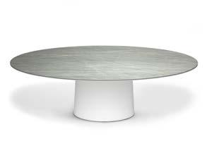 6 T 80 T 80 7 Plateau de table: Fenix noir Piètement: revêtement par pulvérisation anthracite Plateau de table: céramique noir Piètement: revêtement par pulvérisation anthracite Plateau de table: