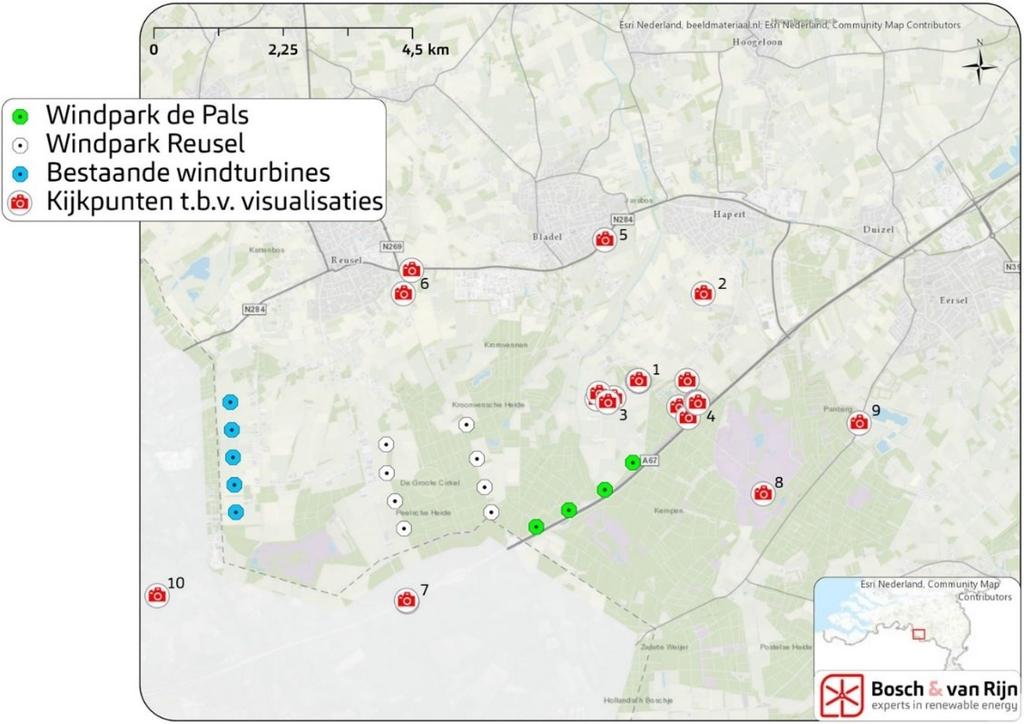 De toetsingscriteria De opstellingsalternatieven zijn reeds een gevolg van de gewenste koppeling met grootschalige infrastructuur (provinciaal beleid).