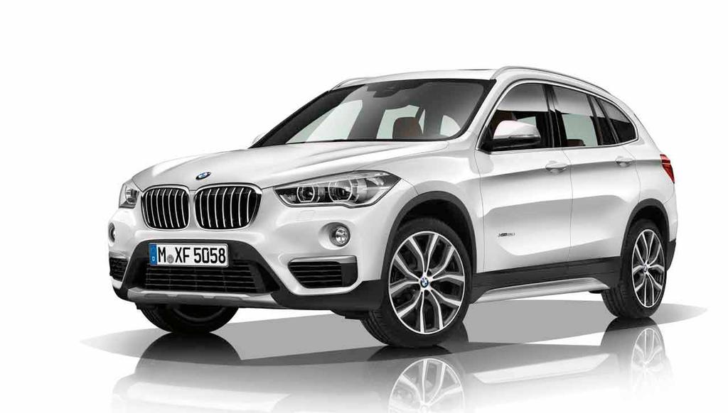 BMW modellen Beschikbare lichtmetalen wielen voor Model xline: - 28A /1XV 18 inch lichtmetalen wielen Y-spaak (styling 569), 7.5 J x 18 / banden 225/50 R18 1XV alleen leverbaar i.c.m. optie 258 - Banden met noodloopeigenschappen - 2U9 / 24V 17 inch lichtmetalen wielen Dubbelspaak (styling 385), 7,5 J x 17 / banden 225/55 R17 24V alleen leverbaar i.