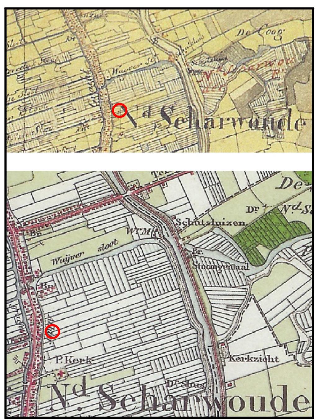 Figuur 4. Noord-Scharwoude, Willem de Zwijgerstraat.