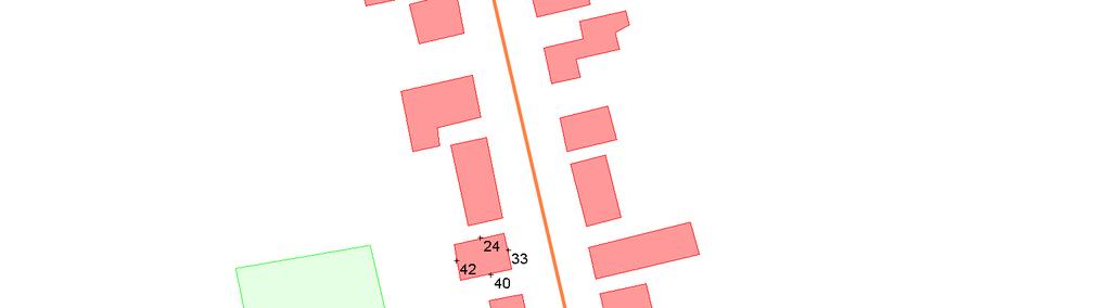 Wegverkeerslawaai, Gebrande Hoefstraat (50 km/uur) De geluidbelasting vanwege het wegverkeer op de Gebrande Hoefstraat bedraagt maximaal L den =40 db, inclusief de aftrek artikel 110g.