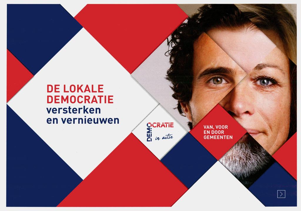 DE LOKALE DEMOCRATIE versterken en vernieuwen