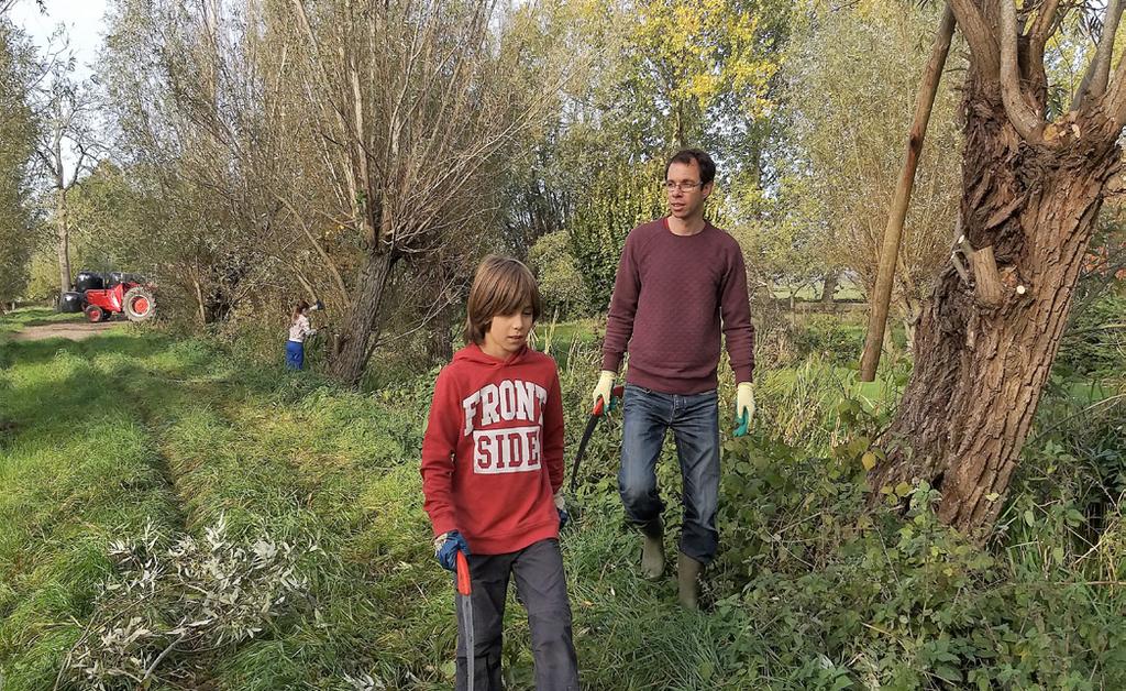 Natuurwerkdag 2018 Er waren ruim 50 locaties in de provincie Utrecht waar men op 3 november 2018 actief kon zijn.