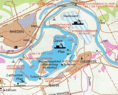 Plaats ongeval (bron Navigis, elektronisch kaartsysteem) Figuur 2: Positie ongevallocatie Vaalwaard, Gelderse IJssel Op grond van het onderzoek is een drietal aanbevelingen geformuleerd. Deze zijn: 1.