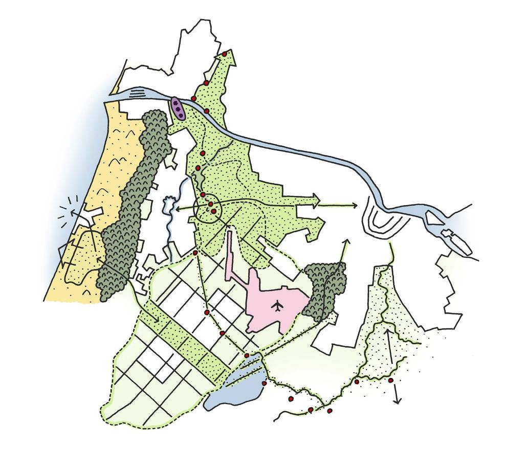 SCHIPHOL; VLIEGWIEL VOOR INTERNATIONAAL LANDSCHAP VAN ALLURE PARK Agenda 4 Urgentie Doel Voorstel Groei en nabijheid van Schiphol in MRA context. Luchthaven moet verankerd worden in zijn omgeving.