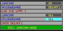 04/2000 Martin Case Manual Version 7.20 Cue Timing [ga naar cue mode] [SHIFT] + [1...16] [verander opties] [[1.