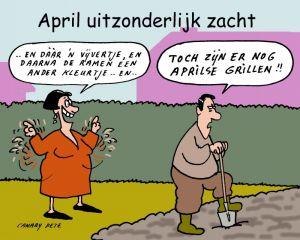 Maar wat is april hier even wat uitleg! April De maand april is de vierde maand van de Gregoriaanse kalender. In de Oud-Romeinse kalender was het de tweede maand. De maand april telt dertig dagen.