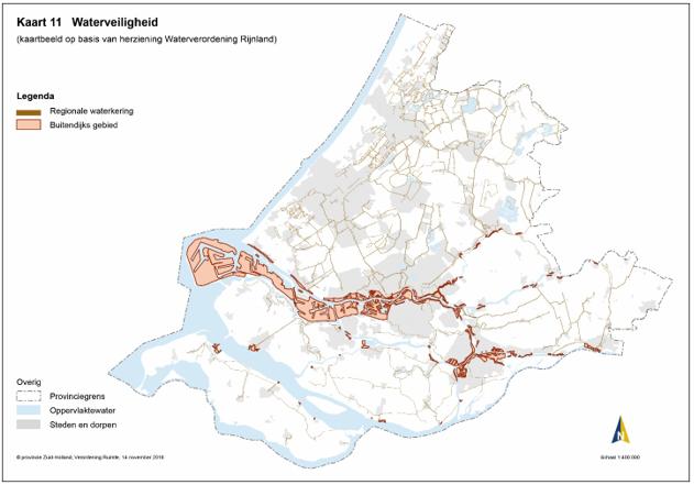 Bijlagen behorende bij het besluit van provinciale staten van Zuid-Holland van 14 november 2018, kenmerk PZH-2018-661443694, tot wijziging van de Waterverordening Rijnland en de Verordening ruimte