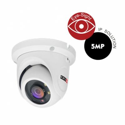 58mm Voedingsspanning: 12Vdc/.340mA, PoE 4.7W DMA-340IP536 4 Megapixel IP domecamera, 30fps 1/3 CMOS Sensor, 2688x1520 3.6mm megapixellens IR bereik 10 meter, IR-filter, o lux H.265/ H.